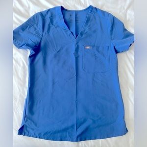Women's Ceil Blue Catarina™ - One-Pocket Scrub Top - S